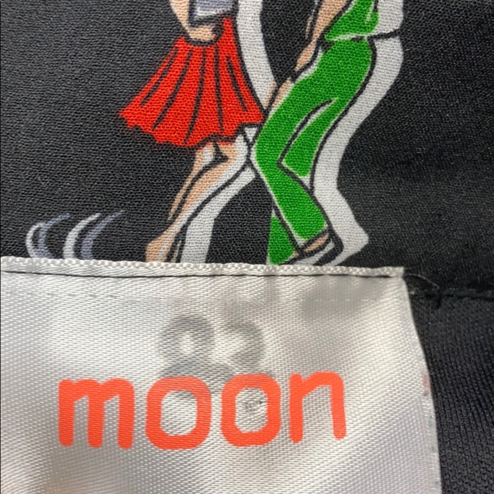 Moon Pin Up 50s Novelty Skirt - image 5